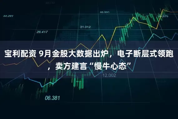 宝利配资 9月金股大数据出炉，电子断层式领跑，卖方建言“慢牛心态”
